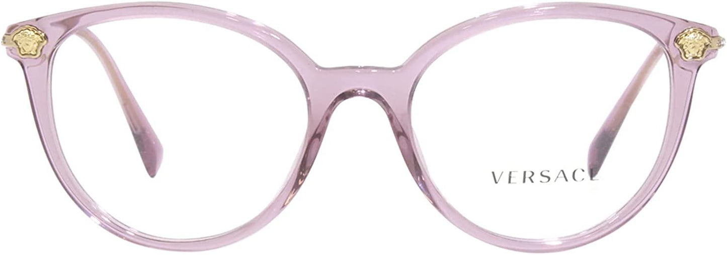 Versace VE3251B - 5279 Eyeglass Frame TRANSPARENT VIOLET w/DEMO LENS 54mm