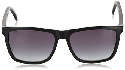 Carrera mens Carrera 5041/S Sunglasses, Black/Dark Gray Gradient, 56mm