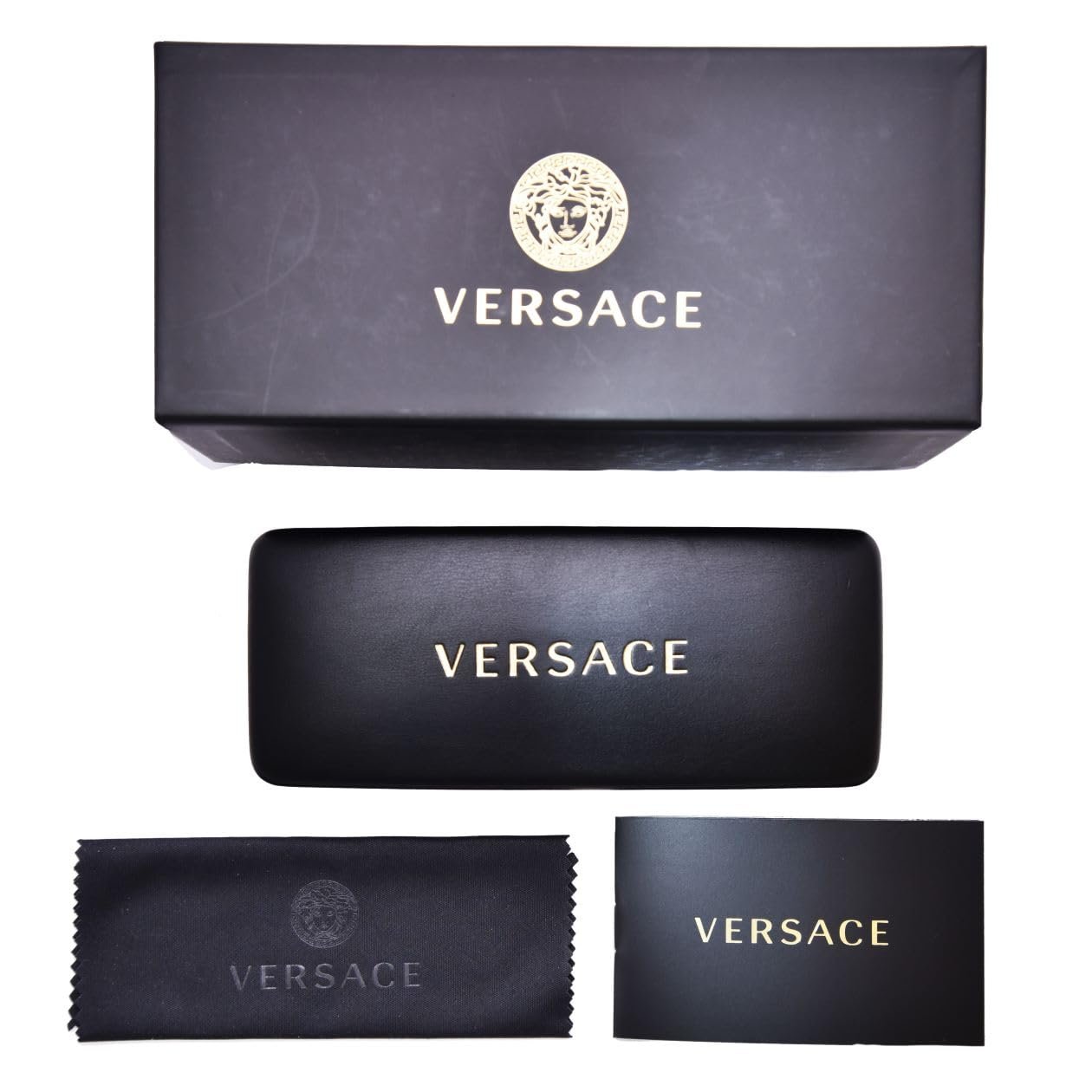 Versace Sunglasses VE2246D 100287 59mm Gold Dark Grey
