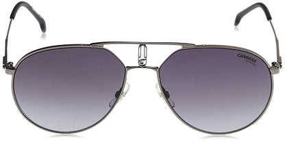 Carrera 1025/S Pilot Sunglasses, Dark Ruthenium/Dark Gray Gradient, 59mm, 17mm