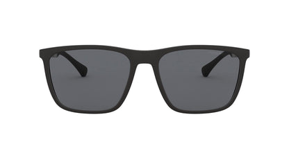 Emporio Armani Men's EA4150 5063/87 59mm Rectangular Sunglasses