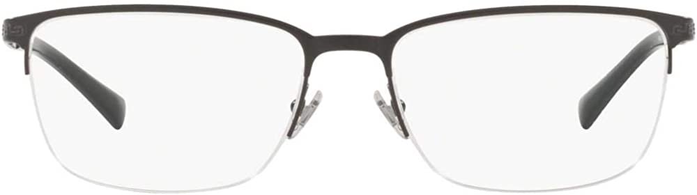 Versace VE1263 1009 55mm Men's Eyeglasses Matte Black