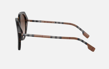 BURBERRY BE4375 401713 55mm Dark Havana Sunglasses