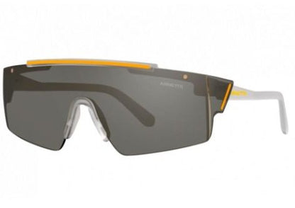 ARNETTE Men's an 4285 Rimless Transparent crystal/Silver mirror Sunglasses