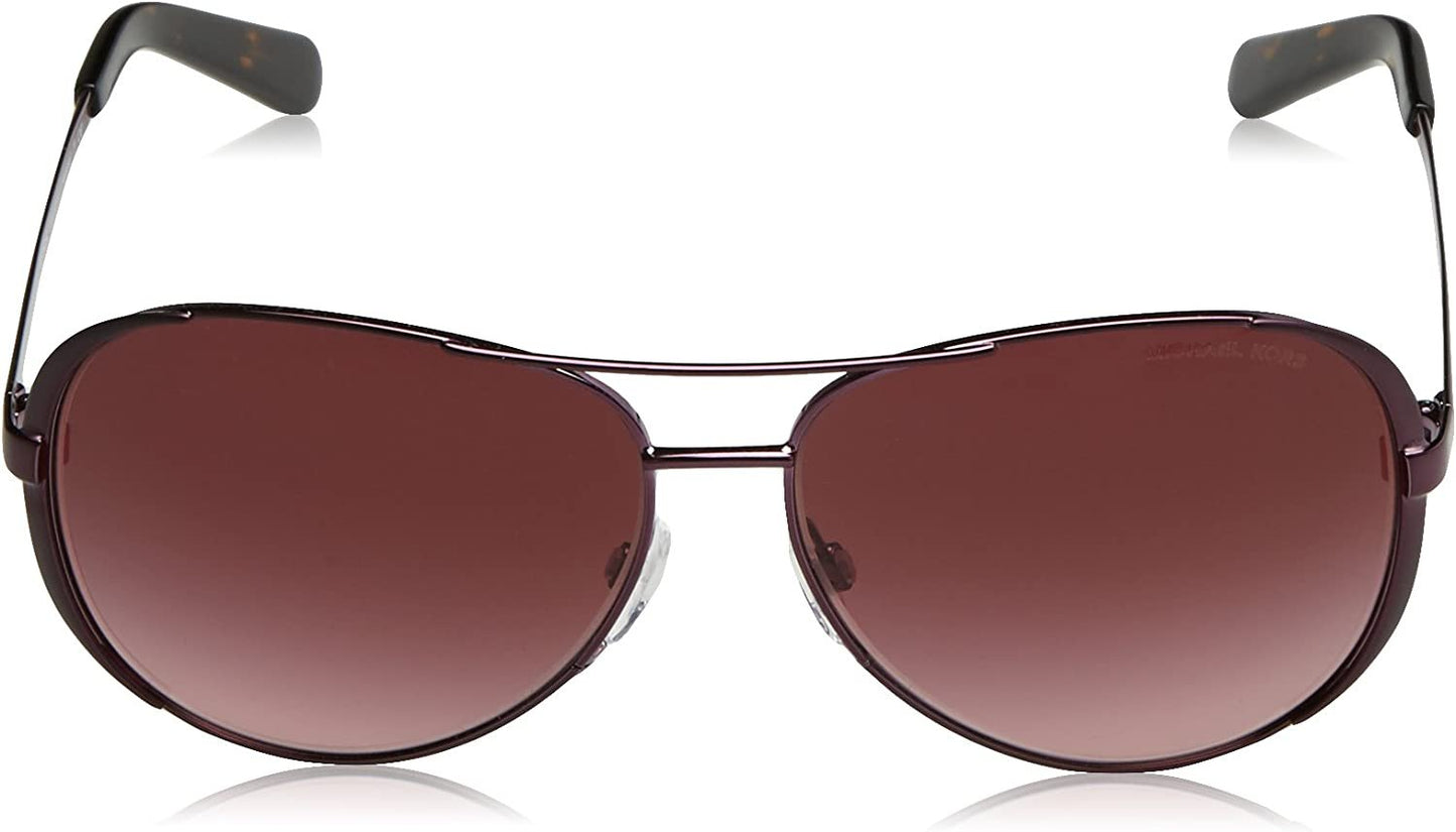 Michael Kors CHELSEA MK5004 11588H-59 - Plum Frame, Burgundy Gradient Sunglasses