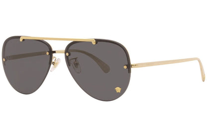 Versace VE2231 100287 Gold/Dark Grey Sunglasses