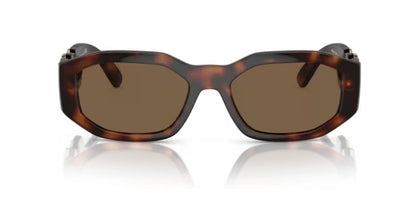 VERSACE VE4361 521773 Havana Brown 53 mm Unisex Sunglasses