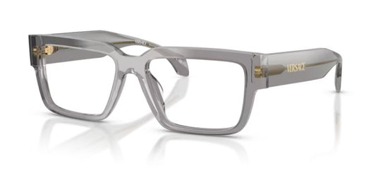 Versace 0VE3374U 5510 53mm Transparent Grey Eyeglasses