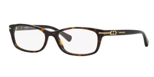 Coach HC6054 5001 52mm Dark Tortoise Women Eyeglasses