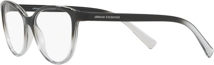 A｜X ARMANI EXCHANGE Women's Ax3053 53mm Square Eyeglasses Frames