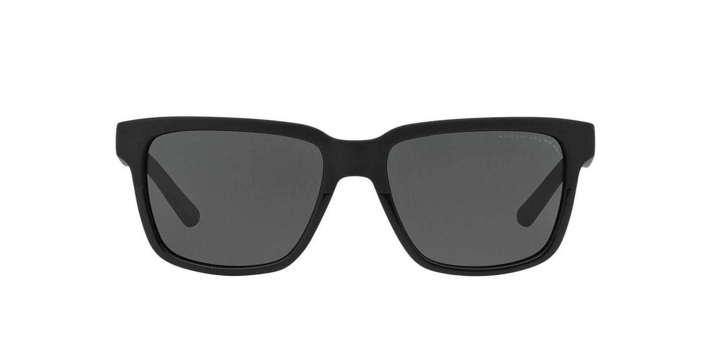 AX Armani Exchange Unisex Sunglasses, Black Lenses Injected Frame,0AX4026S 56mm