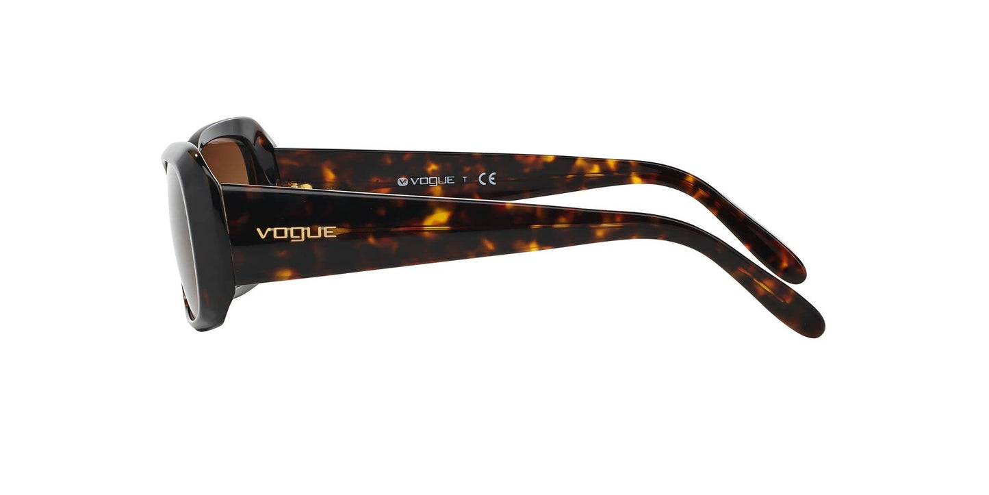 Vogue 0VO2606S W65643 52mm Woman Sunglasses Dark Havana Frame Brown Gradient Lenses