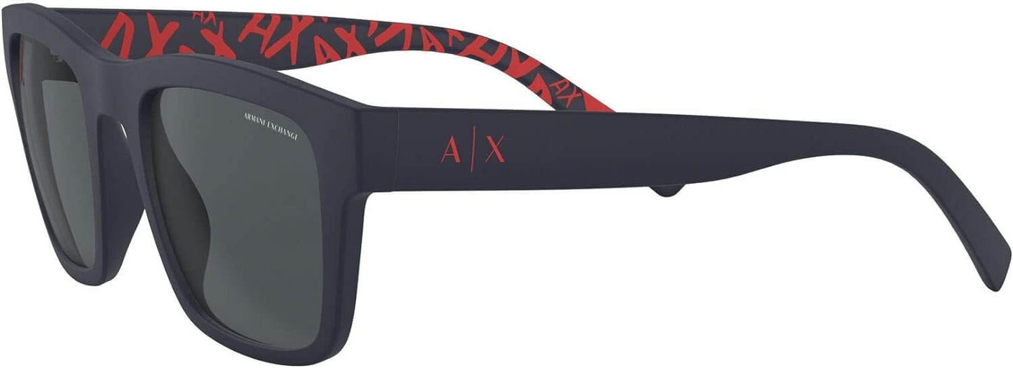 A｜X ARMANI EXCHANGE Men's Ax4088S 817781 Polarized Square Sunglasses