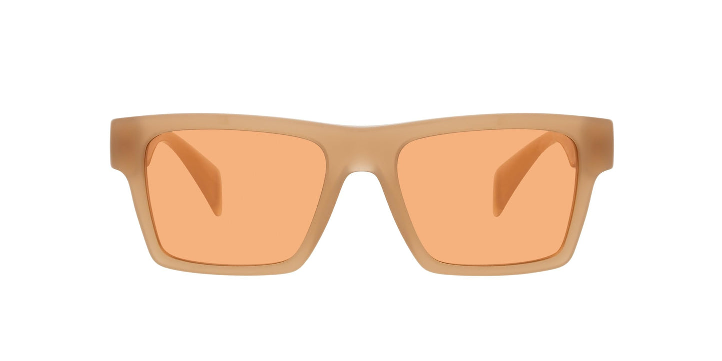 Versace 0VE445 541174 54mm Opal Beige/Dark Orange sunglasses