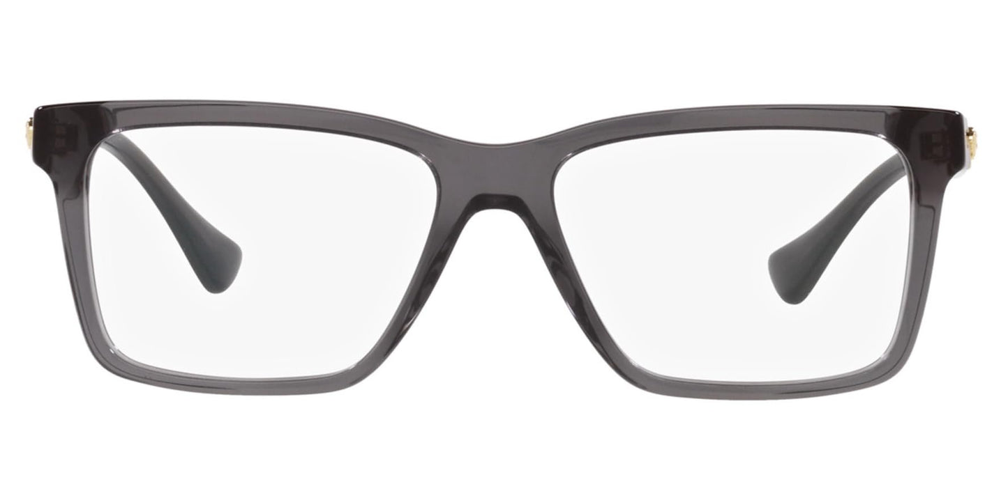 Versace VE3328 5389 56mm Eyeglass Frame TRANSPARENT GREY w/DEMO LENS
