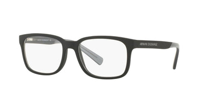 A|X Armani Exchange Men's AX3029 Square Matte Black Eyeglasses