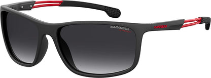 Carrera 4013/S Sunglasses CA4013S-0003-9O-6217 - Matte Black Frame, Dark Gray 716736126784