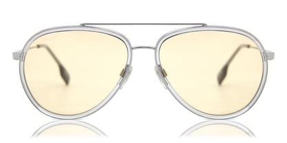 BURBERRY BE 3125 1003/8 59mm Oliver Gunmetal Light Yellow Sunglasses