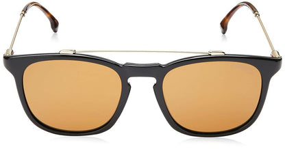 Carrera Men's CA154/S Square Sunglasses, Brown/Gold, 51 mm