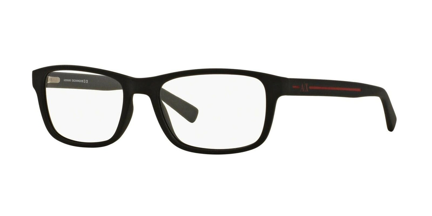 A|X Armani Exchange Men's AX3021 Rectangular Eyeglass Frames,