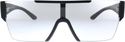 BURBERRY BE4291 34641W Matte Black Plastic Rectangle Glasses Clear Lens