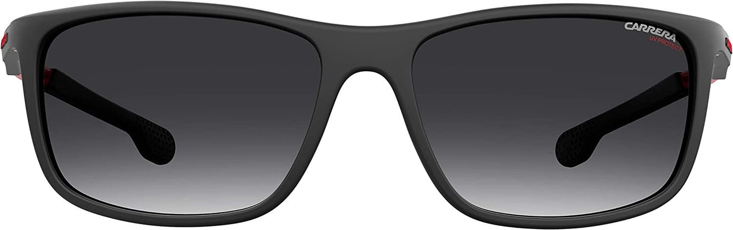Carrera 4013/S Sunglasses CA4013S-0003-9O-6217 - Matte Black Frame, Dark Gray 716736126784