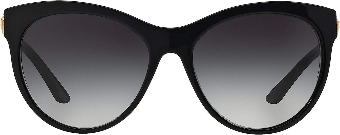 Versace Women's VE4292 GB1/8G Black/Gray Gradient Sunglasses