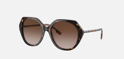 BURBERRY BE4375 401713 55mm Dark Havana Sunglasses
