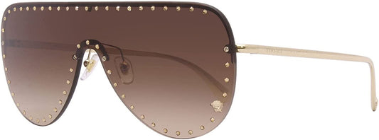 Versace VE2230B Pale Gold/Brown Gradient Sunglasses