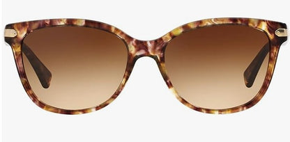 Coach Sunglasses HC8132 528713 57mm Light Brown Confetti Tortoise/Brown Gradient