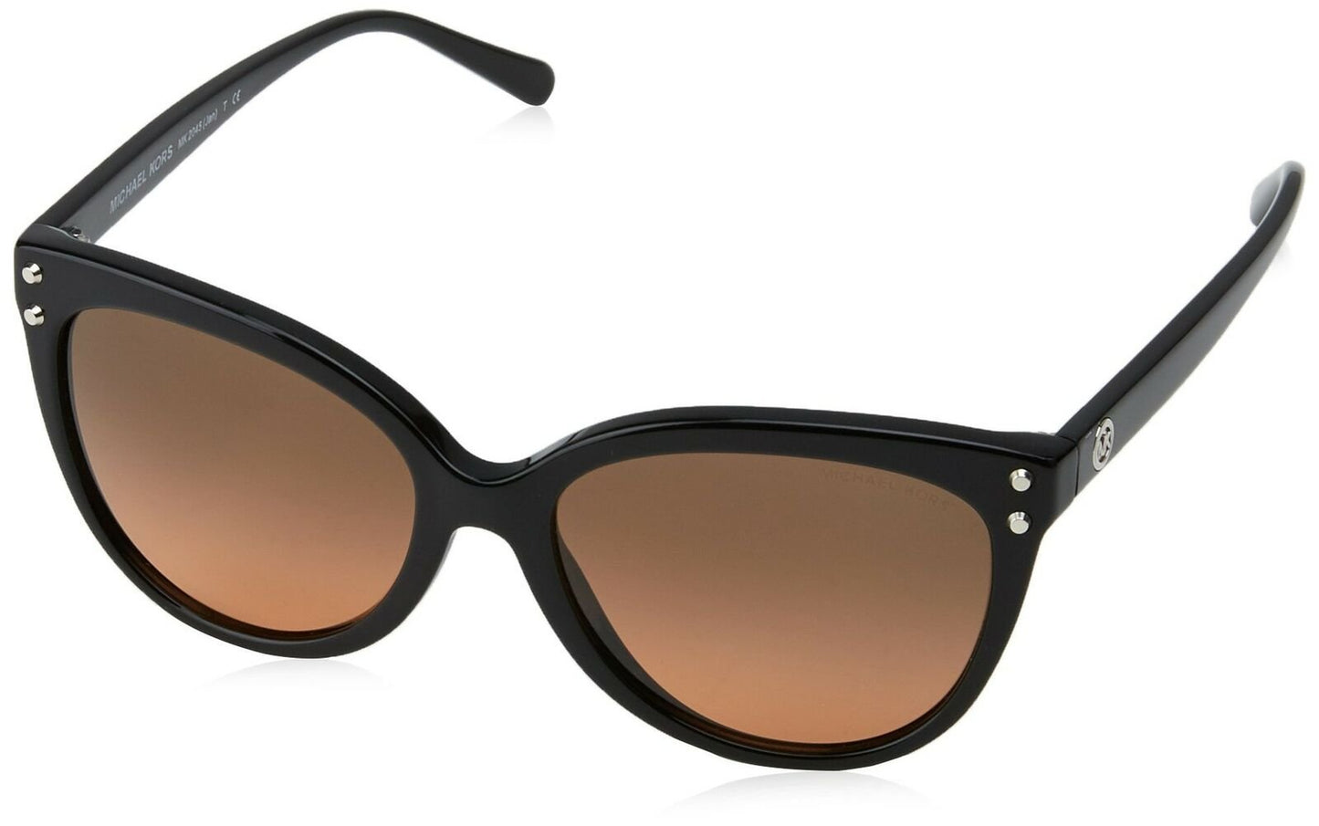 Michael Kors Women's Jan MK2045 317711 55mm Black/Grey/Orange Gradient Sunglasses