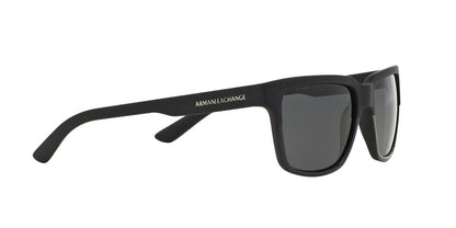 AX Armani Exchange Unisex Sunglasses, Black Lenses Injected Frame,0AX4026S 56mm