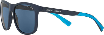 A|X ARMANI EXCHANGE Men's Ax4049sf Low Bridge Fit Square Sunglasses