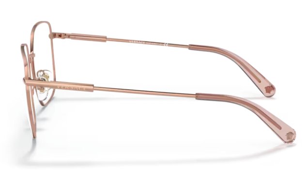 Versace 0VE1281 1412 56mm Rose Gold Eyeglasses