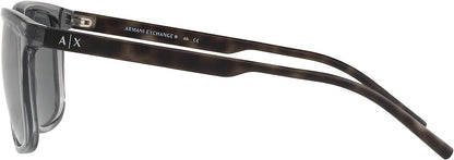 A|X ARMANI EXCHANGE Men's AX4070SF 82396G Square Sunglasses