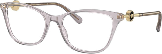 Versace 0VE3293 593 Transparent grey Cat Eye Women's Eyeglasses