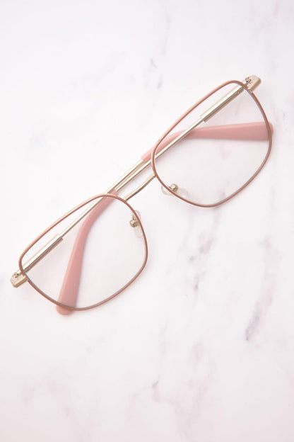 Versace VE1281 1469 56mm Pale Gold Pink Eyeglasses