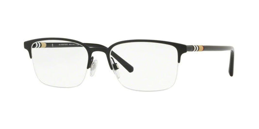 Burberry Eyeglasses 0BE1323 Black Rubber 54mm