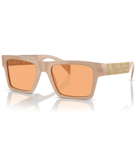 Versace 0VE445 541174 54mm Opal Beige/Dark Orange sunglasses