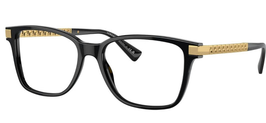 Versace VE3340U GB1 55mm Eyeglass Frame BLACK w/DEMO LENS