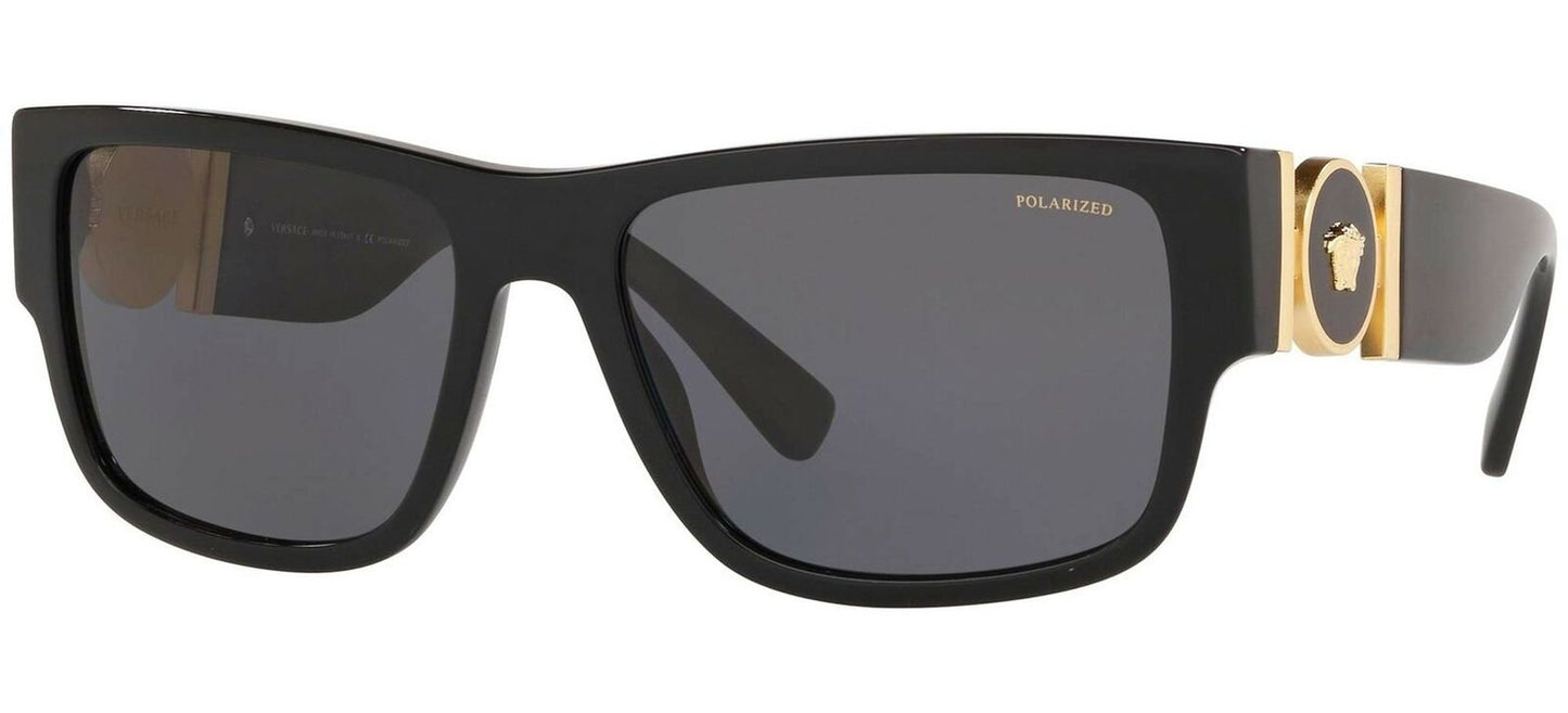 Versace VE4369 GB1/81 Polarized Black/Grey Sunglasses 58mm