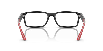 Armani Exchange Men's Ax3106F 8078 56mm Low Bridge Fit Rectangular Eyewear Frames