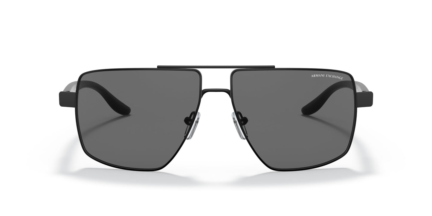 Armani Exchange Men's AX2037S 600081 60mm Square Polarized Sunglasses