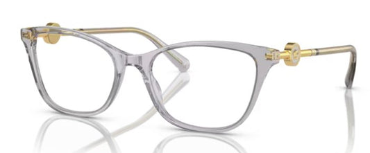 Versace 0VE3293 5305 55mm Transparent Grey Eyeglasses