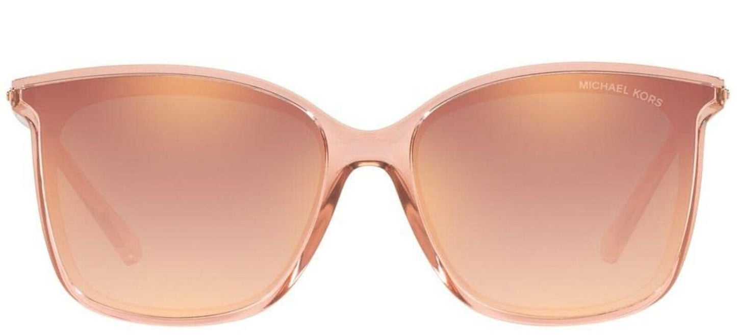 Michael Kors Sunglasses Pink Transparent Frame,Pink Gradient Mirror Lenses 2079U