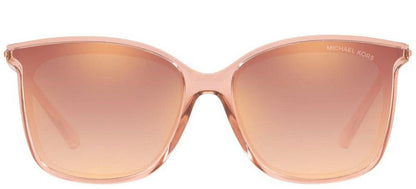 Michael Kors Sunglasses Pink Transparent Frame,Pink Gradient Mirror Lenses 2079U