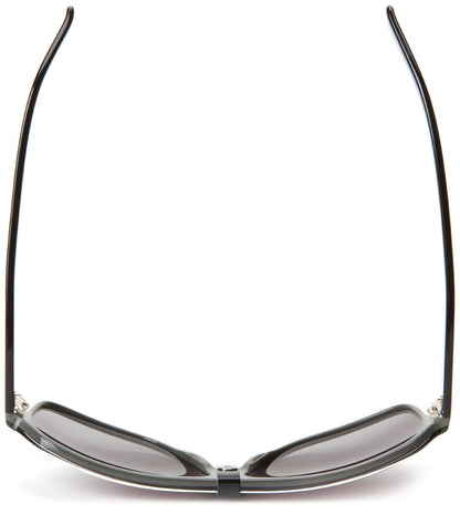 Carrera CA33/S Pilot Sunglasses Black Cry Grey Frame/Dk gray Gradient Lens, 62mm