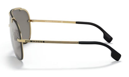 VERSACE VE2243 10026G 43mm Men's Gold Sunglasses