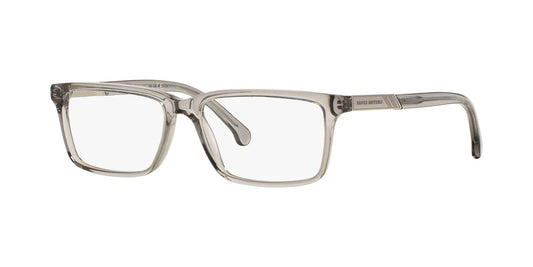 Brooks Brothers Men's BB2019 6074 53mm Eyewear Frames, Transparent Grey/Demo Lens,