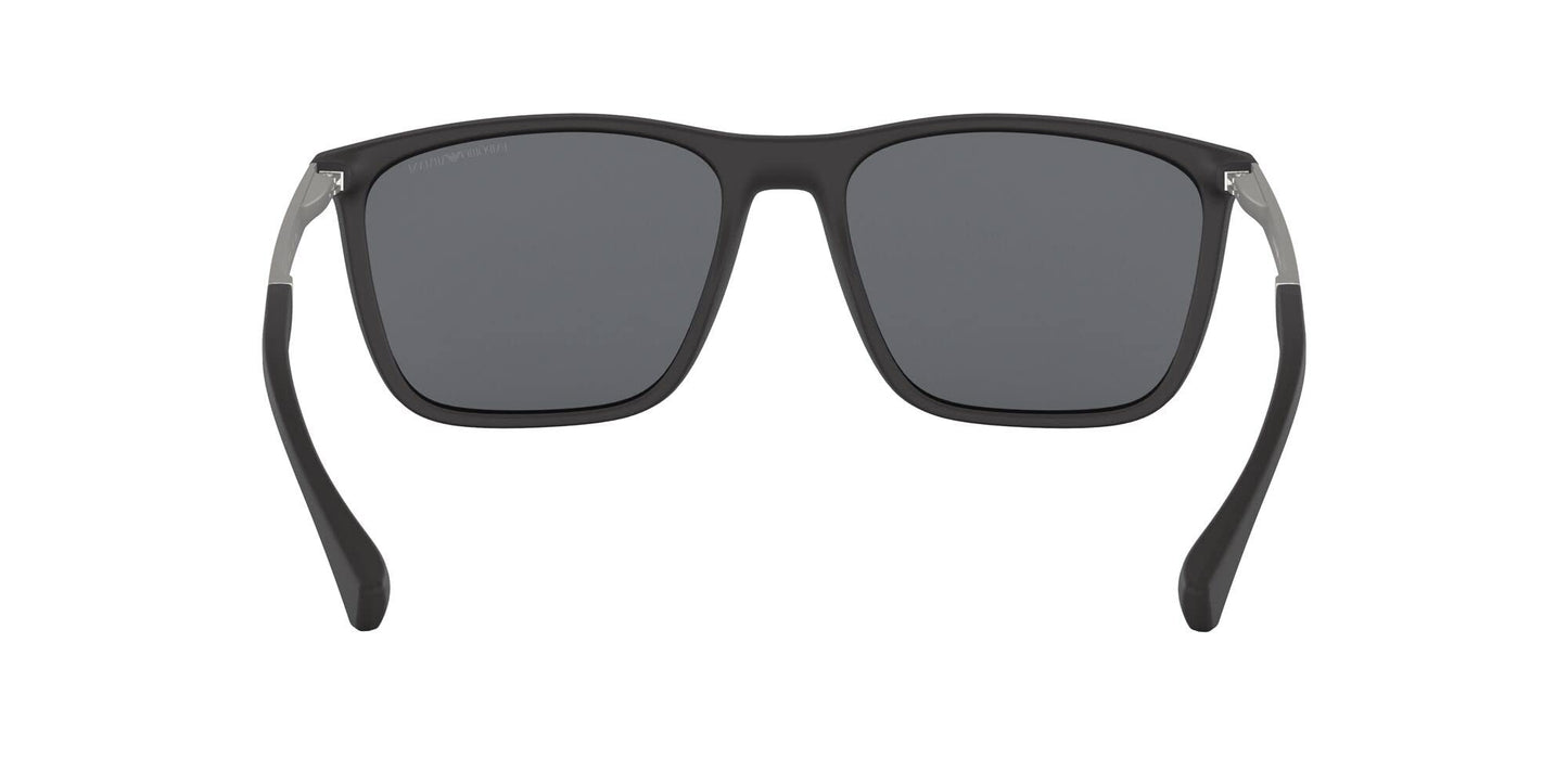 Emporio Armani Men's EA4150 5063/87 59mm Rectangular Sunglasses